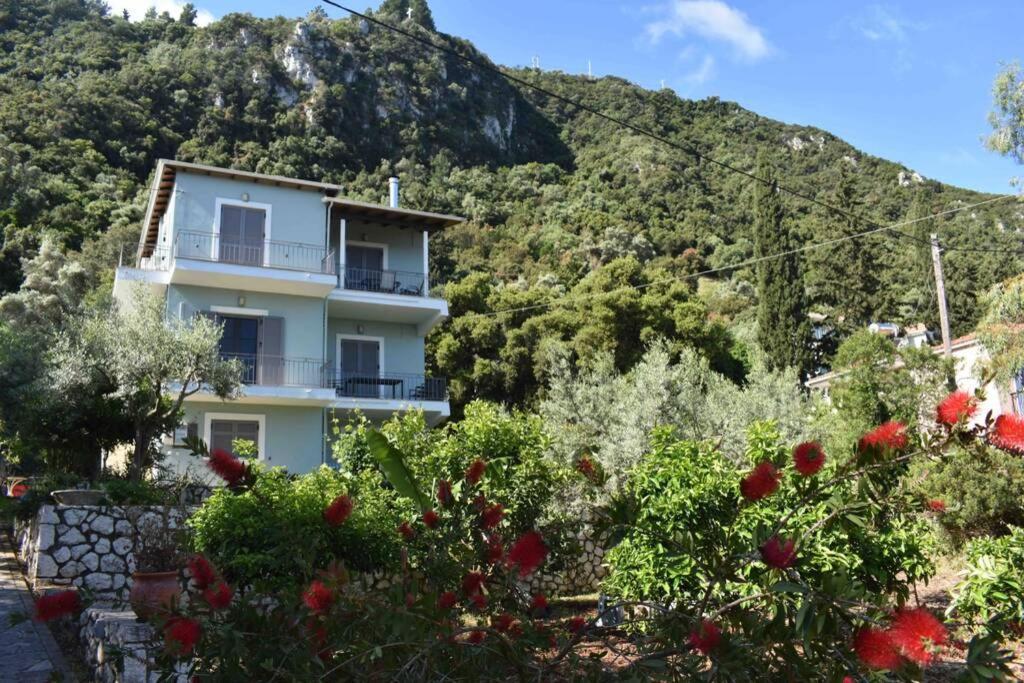Villa Sunset Lefkas 아기오스 이오아니스 외부 사진